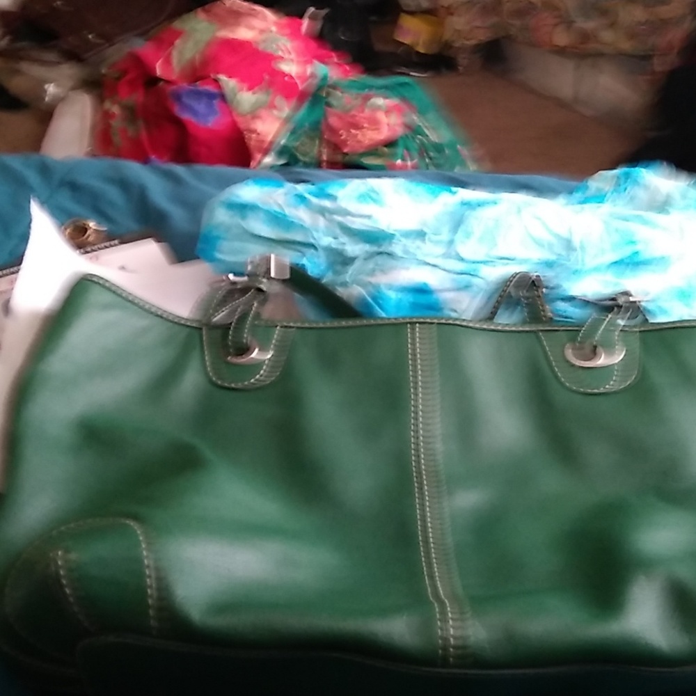 Michael Kors green bag